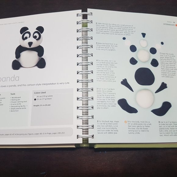 Mix & Match 3 for $10 Books! -100 Fondant Animal Cake Topper: Make Cute Creature - Picture 4 of 5